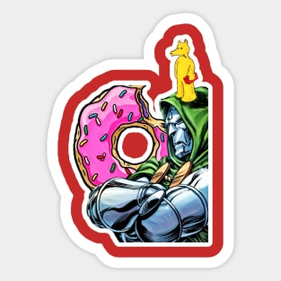 Mad Villain Doughnuts Sticker